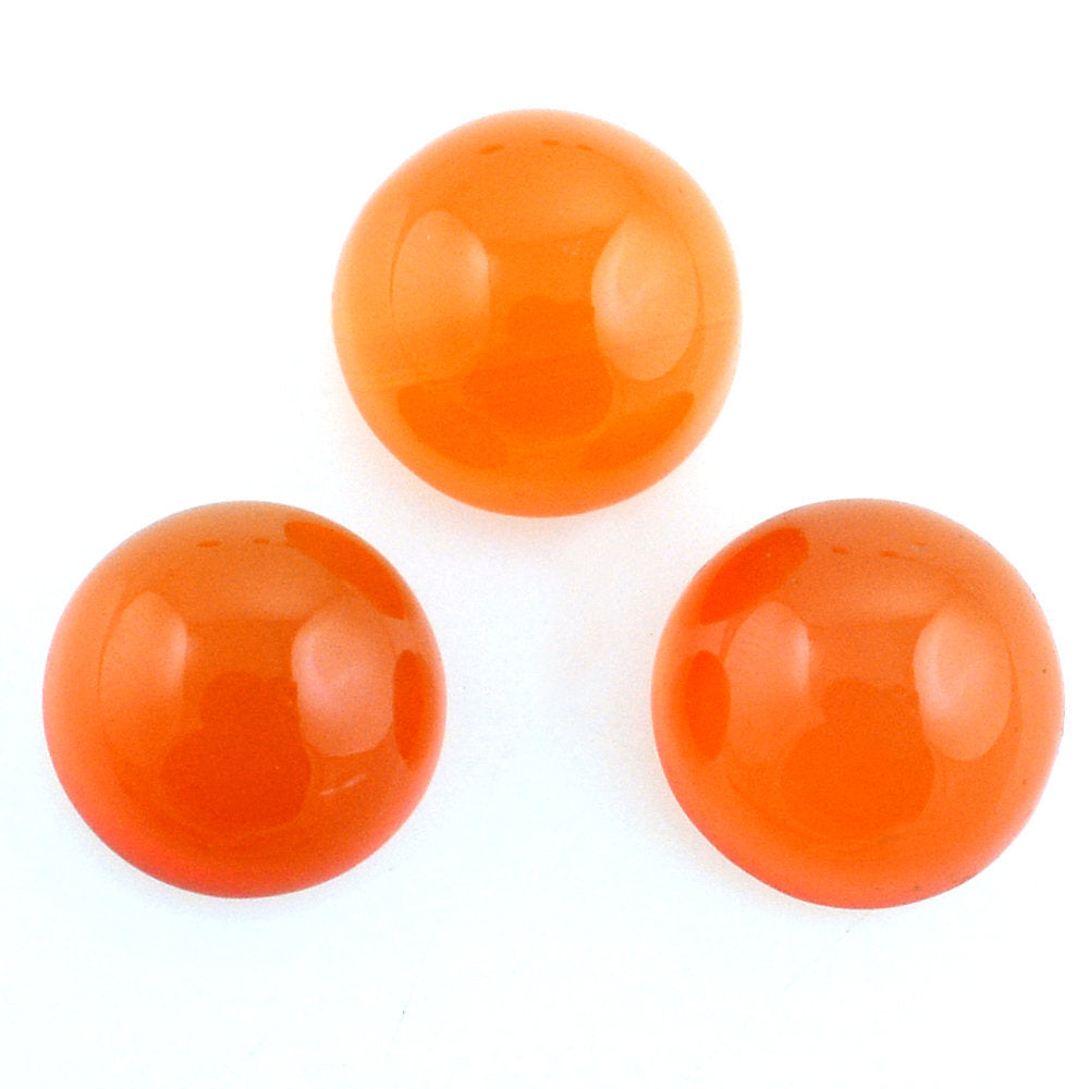 CARNELIAN ROUND CAB 5MM 0.53 Cts.