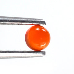 CARNELIAN ROUND CAB 4MM 0.27 Cts.