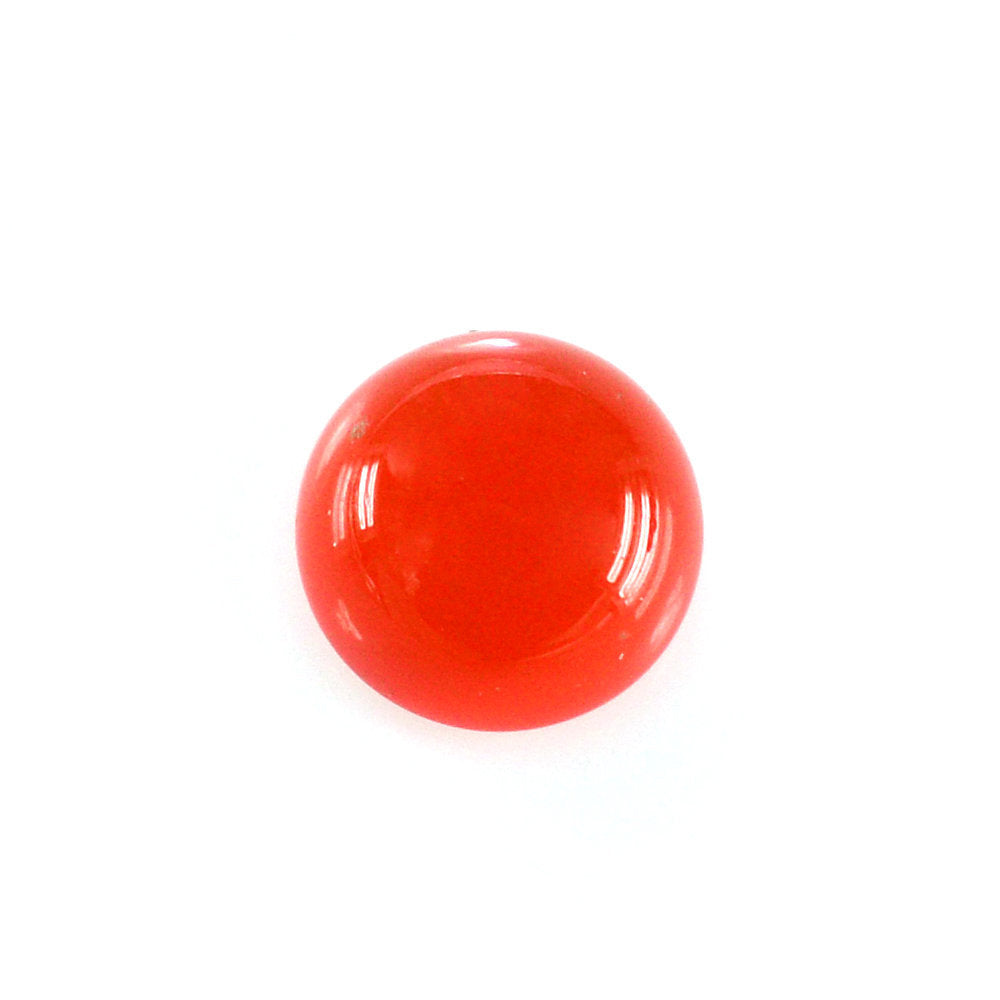 CARNELIAN ROUND CAB 5MM 0.51 Cts.