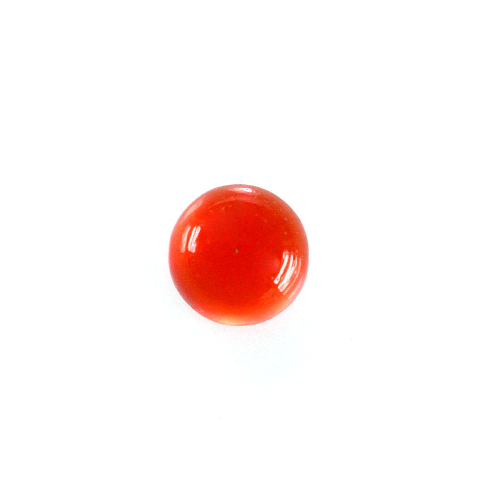 CARNELIAN ROUND CAB 3MM 0.15 Cts.