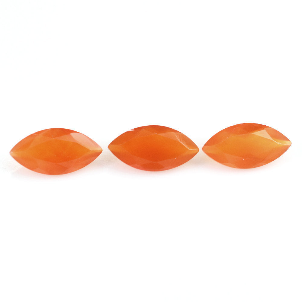 CARNELIAN CUT MARQUISE 8X4MM 0.47 Cts.
