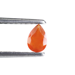 CARNELIAN CUT PEAR 6X4MM 0.34 Cts.
