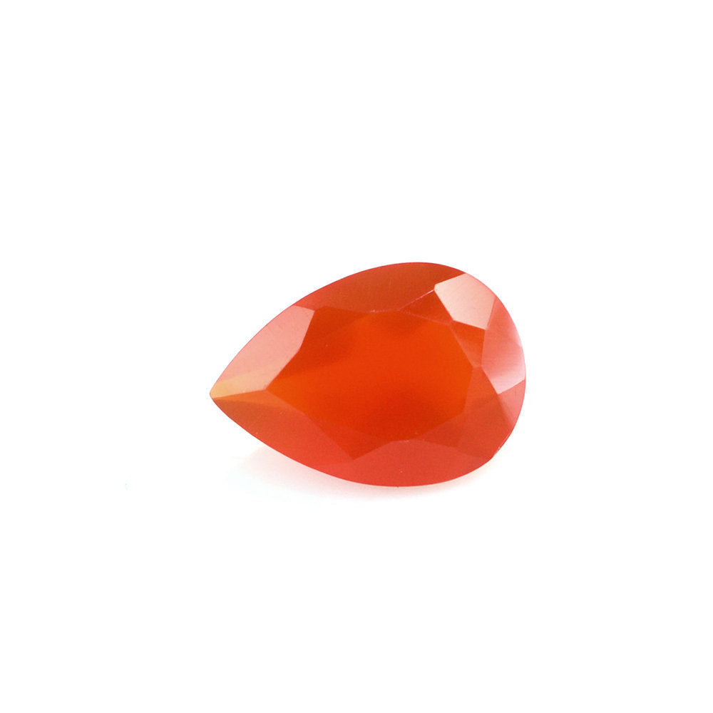 CARNELIAN CUT PEAR 7X5MM 0.63 Cts.