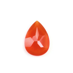 CARNELIAN CUT PEAR 7X5MM 0.63 Cts.