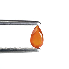 CARNELIAN CUT PEAR 5X3MM 0.30 Cts.
