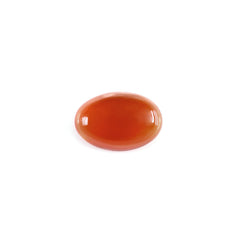 CARNELIAN PLAIN OVAL CAB 6X4MM 0.44 Cts.