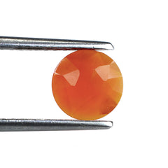 CARNELIAN ROSE CUT BRIOLETTE ROUND 8MM 1.25 Cts.