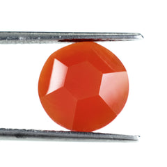 CARNELIAN SPECIAL CUT ROUND 12MM 5.71 Cts.