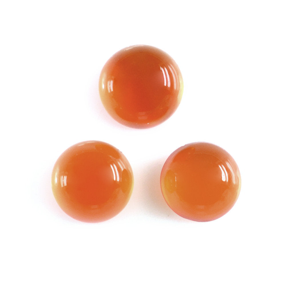 CARNELIAN ROUND CAB 4MM 0.27 Cts.