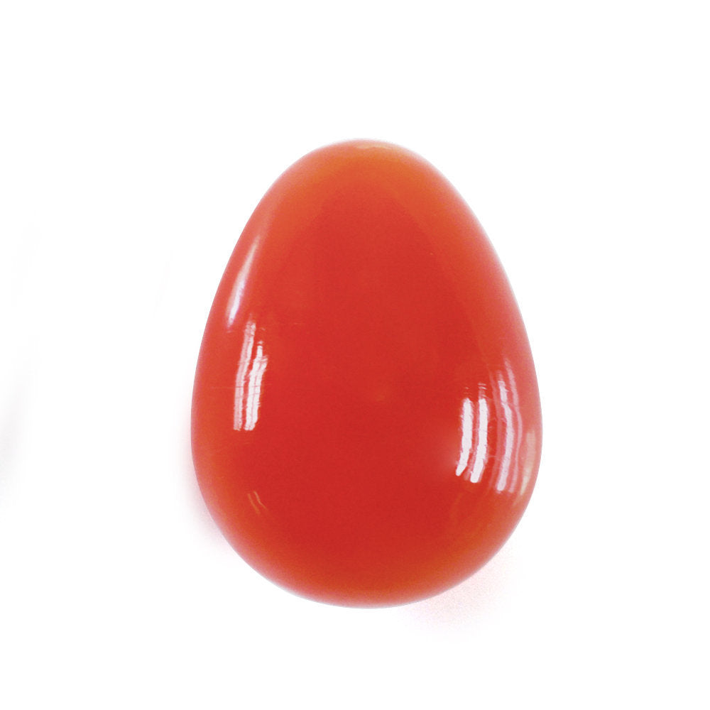 CARNELIAN PLAIN EGGS (HALF DRILL) (MEDIUM/CLEAN) 11X8MM 5.01 Cts.