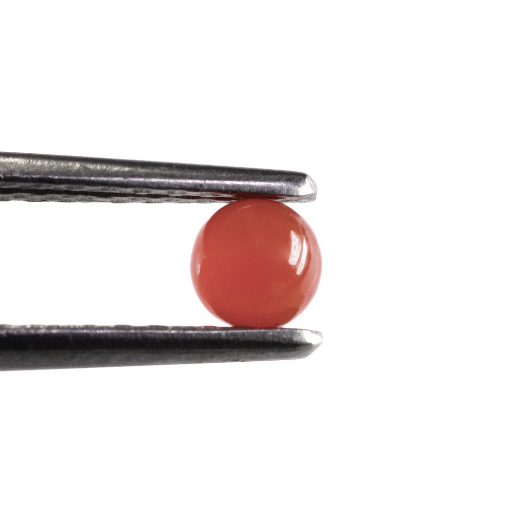 CARNELIAN PLAIN BALLS 4MM 0.50 Cts.