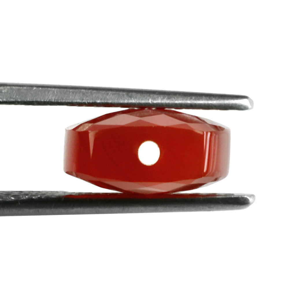 CARNELIAN CHECKER BRIOLETTE CUSHION (FULL DRILL) 12X10MM 5.20 Cts.