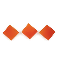 CARNELIAN SQUARE PLATE 7X6.60MM 0.93 Cts.