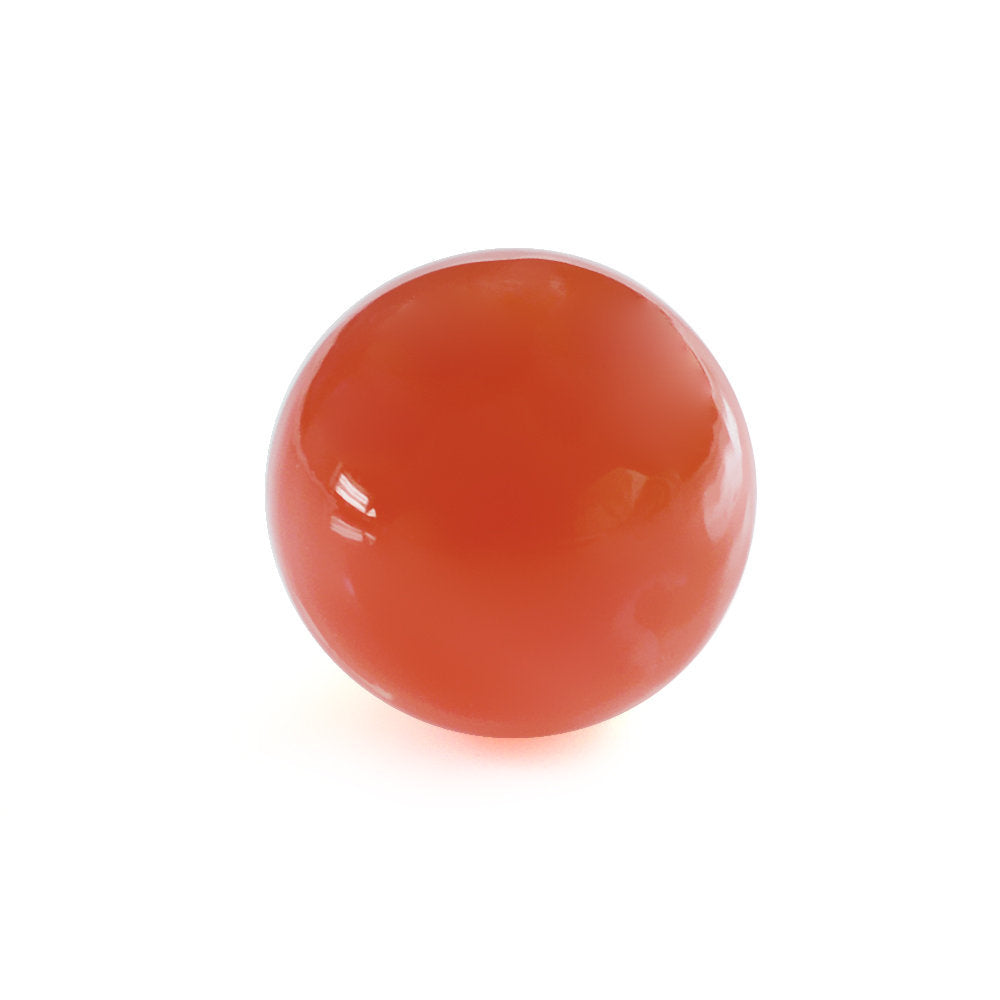 CARNELIAN PLAIN EGGS (HALF DRILL) 9X6.50MM 2.79 Cts.