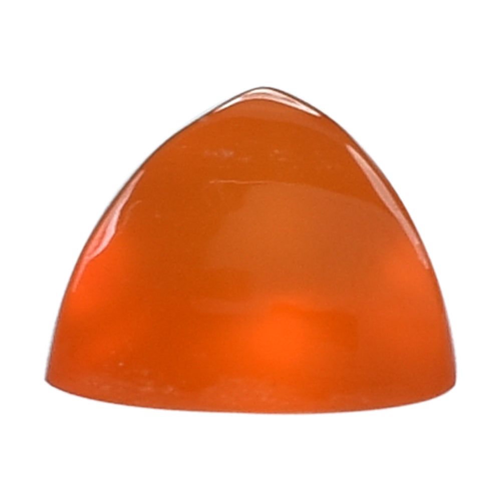 CARNELIAN SUGARLOAF TRILLION CAB (FLAT BOTTOM) 4MM (TH. 2.60-3.00MM) 0.29 Cts.