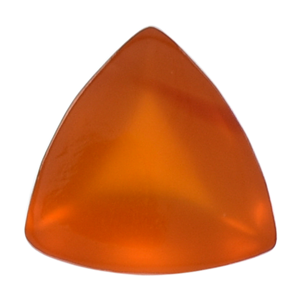 CARNELIAN SUGARLOAF TRILLION CAB (FLAT BOTTOM) 4MM (TH. 2.60-3.00MM) 0.29 Cts.