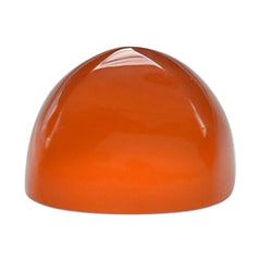 CARNELIAN SUGARLOAF CUSHION CAB (FLAT BOTTOM) 6MM 1.23 Cts.