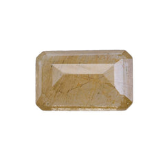 QUARTZ RUTILE COPPER STEP CUT OCTAGON 11X7 MM 3.09 Cts.