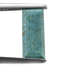 CHRYSOCOLLA CUT BAGUETTE 14X6MM 2.74 Cts.