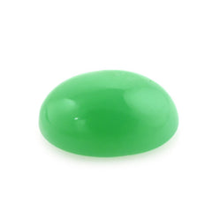 NATURAL CHRYSOPRASE OVAL CAB 8X6MM 1.20 Cts.
