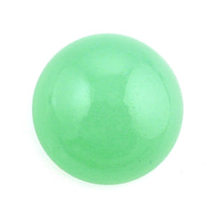 NATURAL CHRYSOPRASE ROUND CAB 10MM 3.86 Cts.