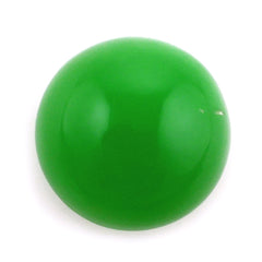NATURAL CHRYSOPRASE ROUND CAB 10MM 3.95 Cts.