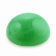 NATURAL CHRYSOPRASE ROUND CAB 12MM 6.33 Cts.