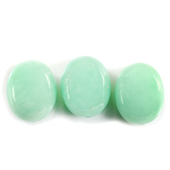 MINT CHRYSOPRASE PLAIN OLIVE SHAPE (FULL DRILL) 14.80X11.90MM 11.23 Cts.