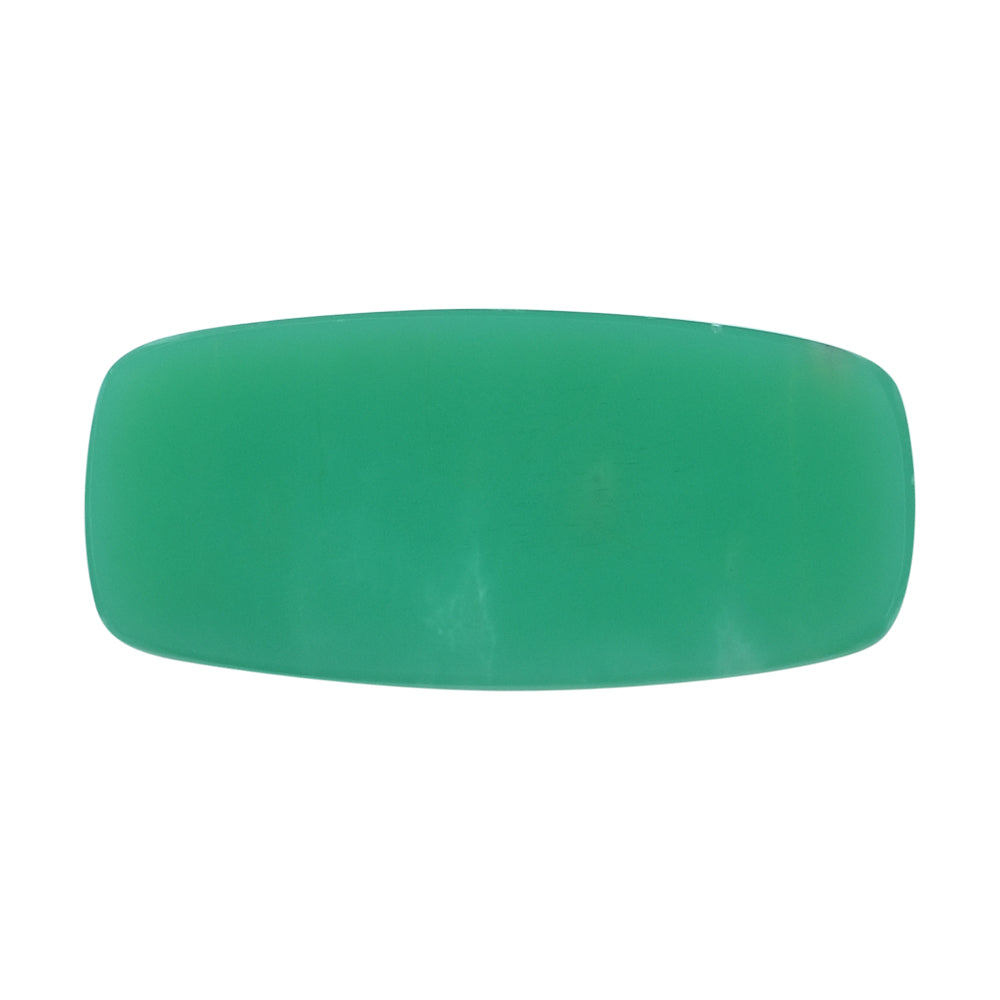 CHRYSOPRASE CUSHION PLATES 22X10MM 5.43 Cts.