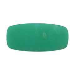 CHRYSOPRASE CUSHION PLATES 22X10MM 5.43 Cts.