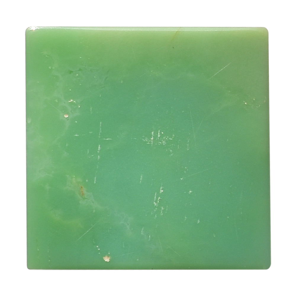 CHRYSOPRASE SQUARE CAB 17MM 12.11 Cts.