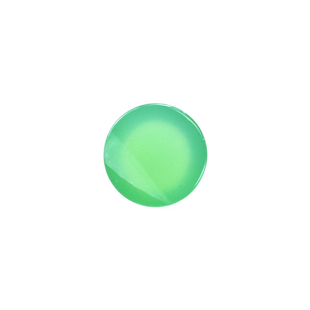 CHRYSOPRASE PLAIN ROUND CAB (AA/CELAN) (OPAQUE) 4.50X4.50MM 0.40 Cts.