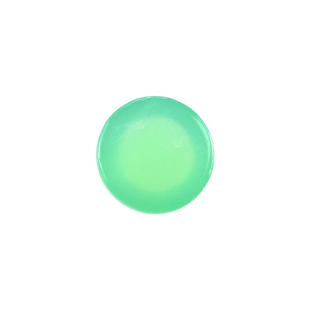 CHRYSOPRASE PLAIN ROUND CAB (AA/CLEAN) (OPAQUE) 5X5MM 0.57 Cts.