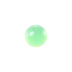CHRYSOPRASE PLAIN ROUND CAB (AA/SEMI-MILKY/CLEAN) 4.50X4.50MM 0.41 Cts.