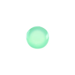 CHRYSOPRASE PLAIN ROUND CAB (AA/SEMI-MILKY/CLEAN) 4.50X4.50MM 0.41 Cts.