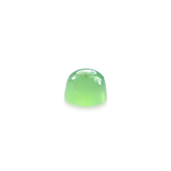 CHRYSOPRASE PLAIN ROUND CAB (AA/OPAQUE) (CLEAN) 3X3MM 0.15 Cts.