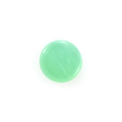 CHRYSOPRASE PLAIN ROUND CAB (AAA/MILKY) 5.00X5.00 MM 0.56 CTS
