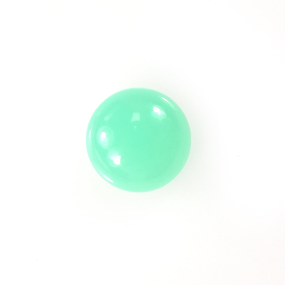 CHRYSOPRASE PLAIN ROUND CAB (GREEN) (AA/OPAQUE) 5.00X5.00 MM 0.44 CTS
