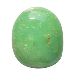 CHRYSOPRASE UNEVEN CAB 26X21MM 36.73 Cts.