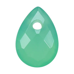 CHRYSOPRASE BRIOLETTE PEAR (FULL DRILL) 7X5MM 0.71 Cts.