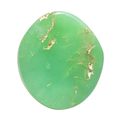 CHRYSOPRASE UNEVEN CAB FOR RING SMALL 11.84 Cts.