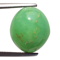 CHRYSOPRASE UNEVEN CAB FOR RING SMALL 11.84 Cts.