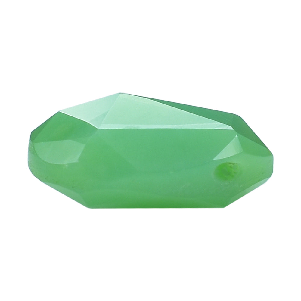 CHRYSOPRASE BRIOLETTE PEAR (FULL DRILL) 13X12MM 5.62 Cts.