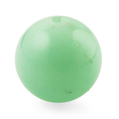 NATURAL MINT CHRYSOPRASE PLAIN BALLS (FULL DRILL 1.50MM) 12MM 10.77 Cts.
