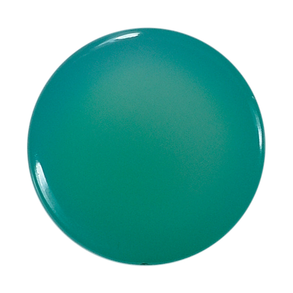 DYED CHRYSOPRASE CHALCEDONY ROUND CAB 13MM 9.50 Cts.