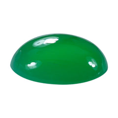 DYED CHRYSOPRASE CHALCEDONY ROUND CAB 15.50MM 8.80 Cts.