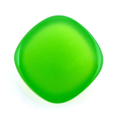 DYED CHRYSOPRASE CHALCEDONY CUSHION CAB 10MM 3.53 Cts.