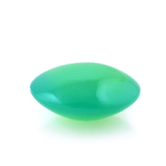 DYED CHRYSOPRASE CHALCEDONY LENTIL ROUND 9MM 2.08 Cts.