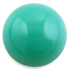 DYED CHRYSOPRASE CHALCEDONY ROUND CAB 18MM 22.70 Cts.
