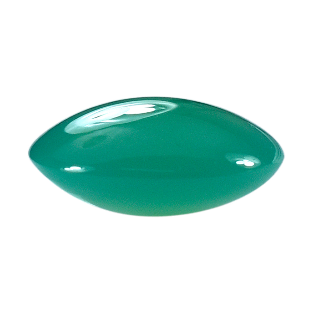 DYED CHRYSOPRASE CHALCEDONY LENTIL ROUND 9MM 2.06 Cts.